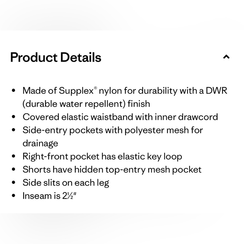 Patagonia Women’s Barely Baggies 2.5” Shorts XS Black - Picture 11 of 12